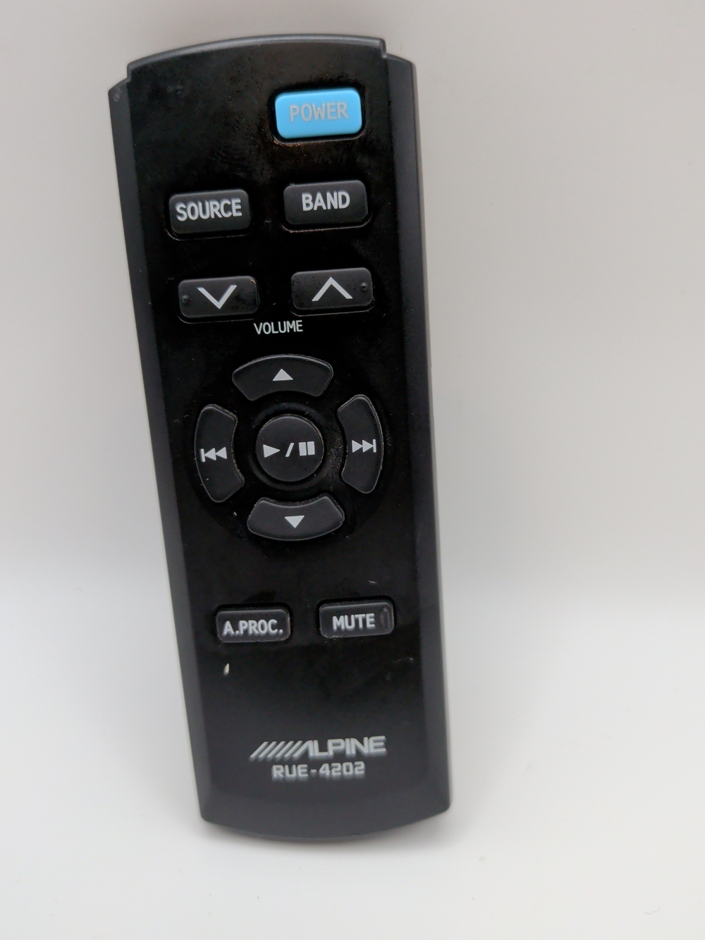 ALPINE REMOTE CONTROL ~ RUE-4187 ~ ALPINE Genuine OEM (F)